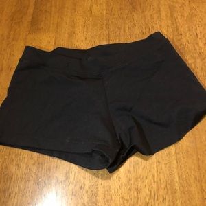 Black Dance Shorts/Spandex